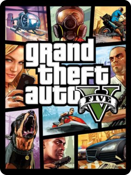 Game map from Grand Theft Auto 5  Grand theft auto, Grand theft