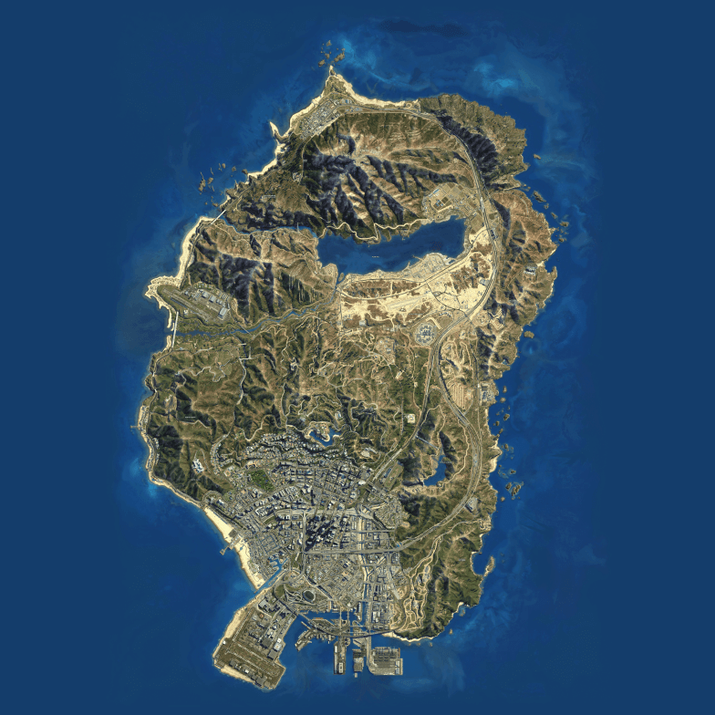 GTA V - Mapa completo Interativo - Devora Games
